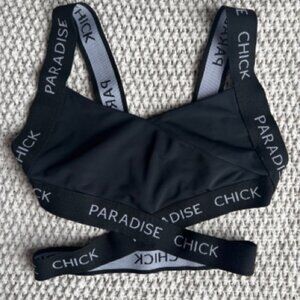 Paradise Chick Pole Top with Cross Logo Band